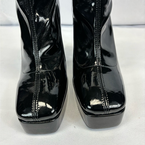 VERSACE
Versace Women's Black High Heel Platform Boots - Picture 3 of 11